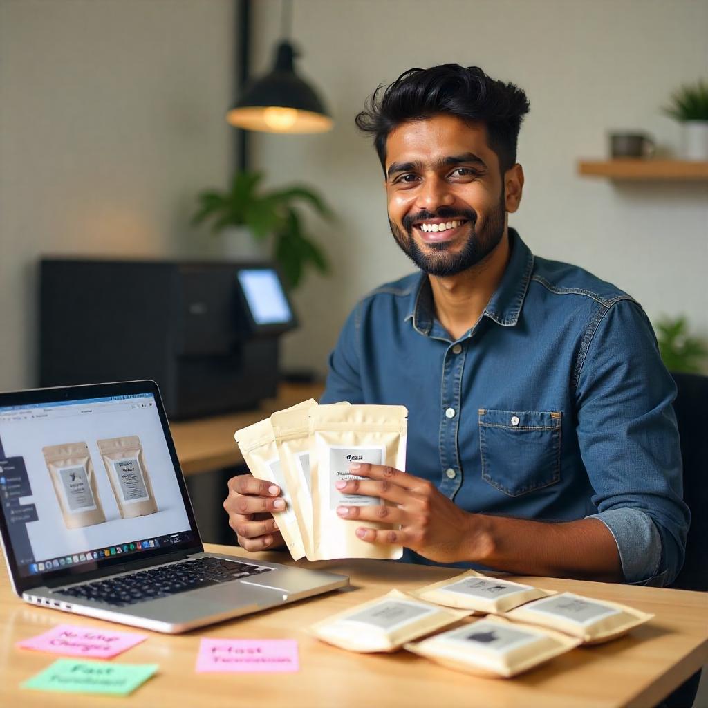 Pouch Printing Without Cylinder