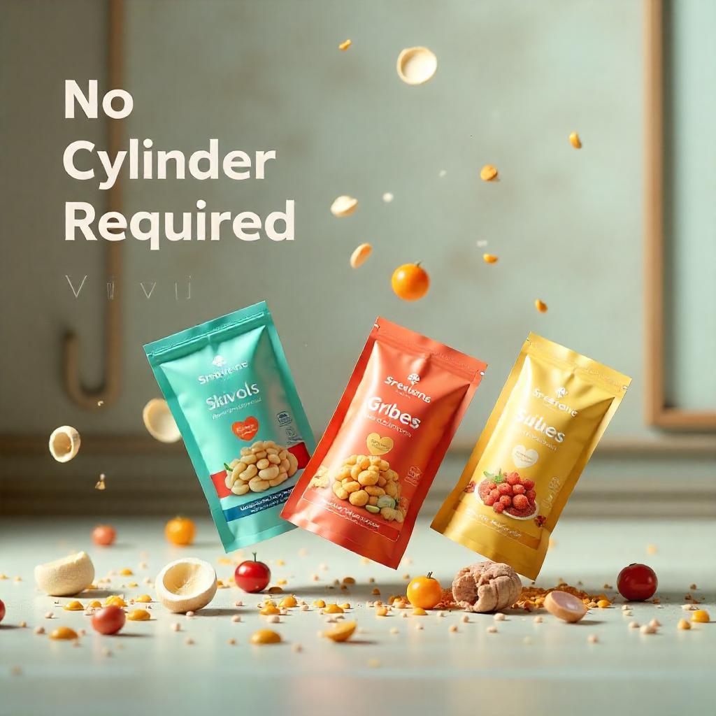 Pouch Printing Without Cylinder